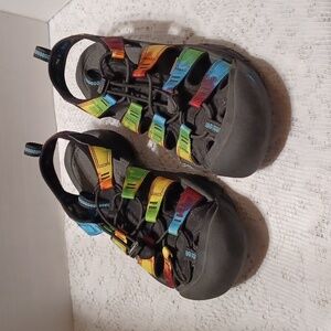 Rainbow Keen Sandals
